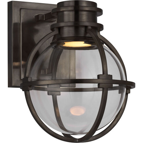 Chapman & Myers Gracie LED 6.5 inch Bronze Single Sconce Wall Light