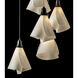 Mobius 9 Light 20.8 inch Black Pendant Ceiling Light, Standard Pipe