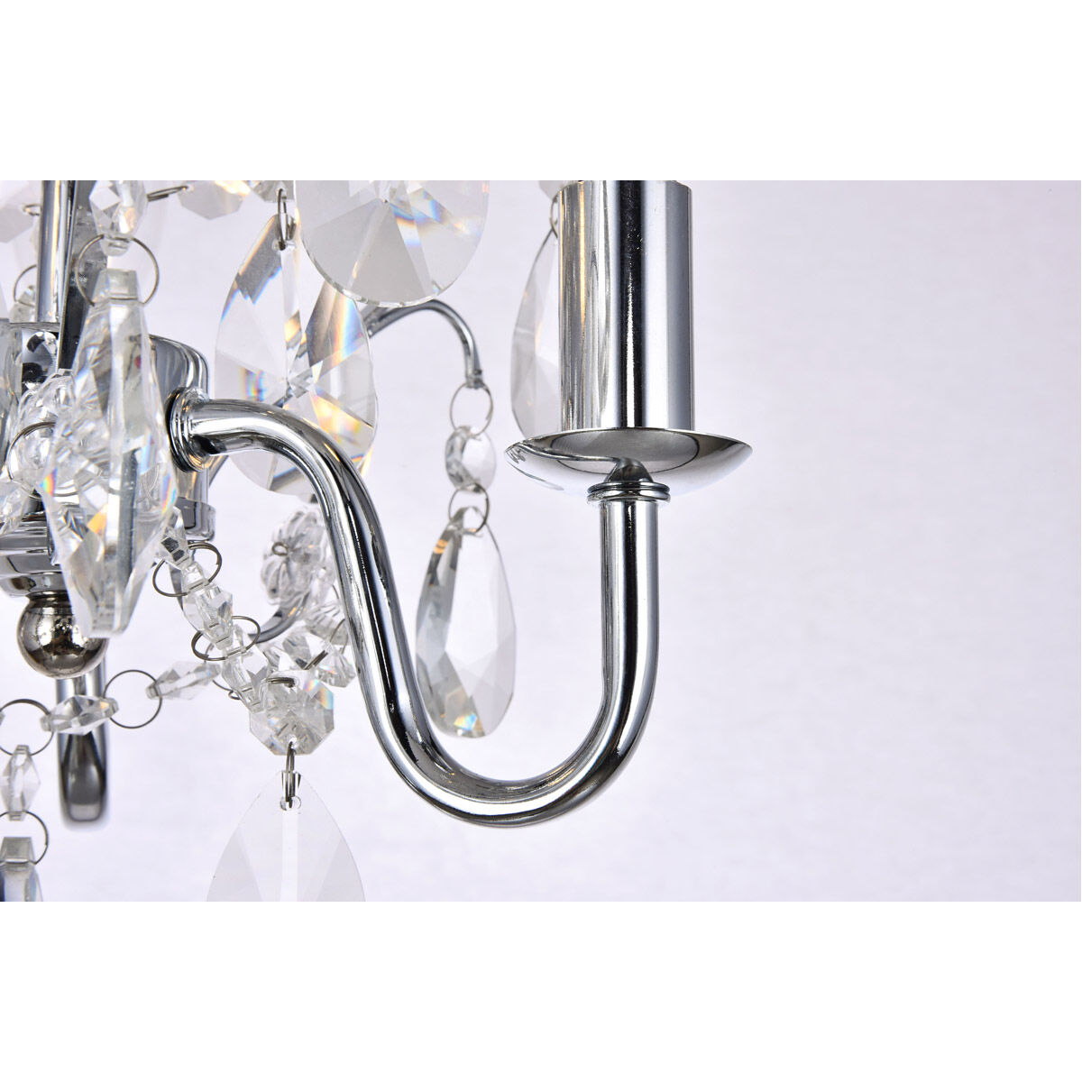 Kaede 3 Light 10 inch Chrome Pendant Ceiling Light