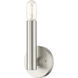 Copenhagen 1 Light 5.13 inch Brushed Nickel ADA Wall Sconce Wall Light, Single