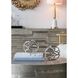 Wave Sphere Silver Accent Decor