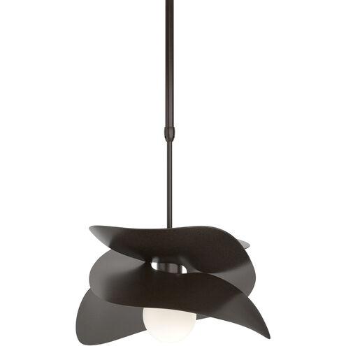 Hibiscus 1 Light 24.7 inch Coastal Oil Rubbed Bronze Outdoor Pendant