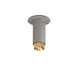 Exhaust Surface LED 2.36 inch Stone / Brass Flush Mount Ceiling Light