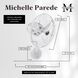 Matthews Gerbar Michelle Parede 20 inch Polished Chrome Directional Wall Fan