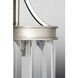 Palermo 3 Light 13 inch Silver Ridge Semi-Flush Mount Convertible Ceiling Light, Design Series