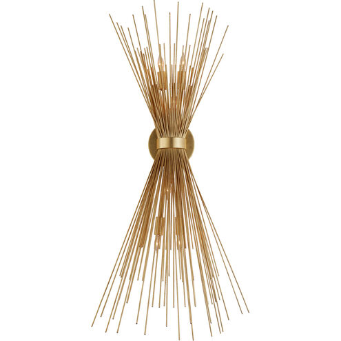Kelly Wearstler Strada 6 Light 12 inch Gild Sconce Wall Light, Large