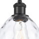 Ballston Small Waverly LED 6 inch Matte Black Mini Pendant Ceiling Light in Black Textured, Ballston