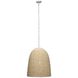 Waterfront 1 Light 19 inch Natural Pendant Ceiling Light