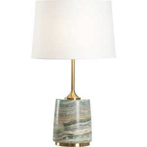 Liguria 22 inch 60.00 watt Green Table Lamp Portable Light