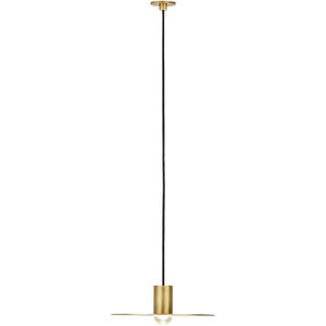 Sean Lavin Eaves LED Natural Brass Pendant Ceiling Light, Integrated LED