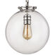 Gramercy 1 Light 11 inch Polished Nickel Mini Pendant Ceiling Light