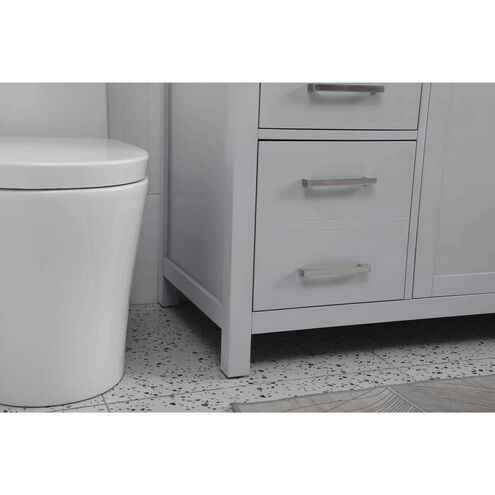 Lewis 60 X 22 X 34 inch Grey Vanity Sink Set