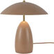 Alora Mood Poppy 13.88 inch 8 watt Peach Table Lamp Portable Light