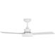 Jovie 44 44 inch Matte White Indoor/Outdoor Ceiling Fan