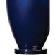 Helensburugh 34 inch 150 watt Navy with Black Nickel Table Lamp Portable Light in Incandescent