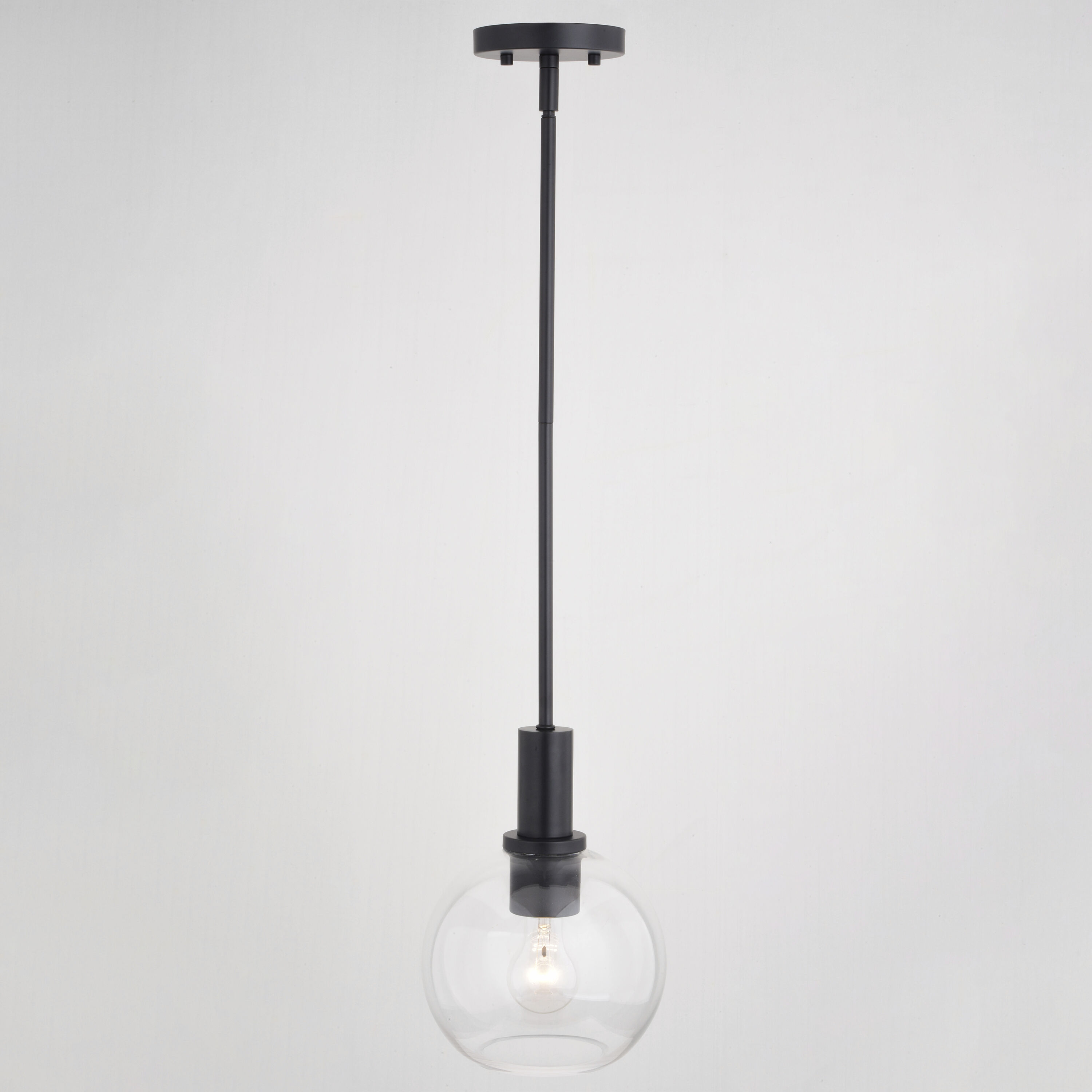 Marshall LED 8 inch Matte Black Mini Pendant Ceiling Light