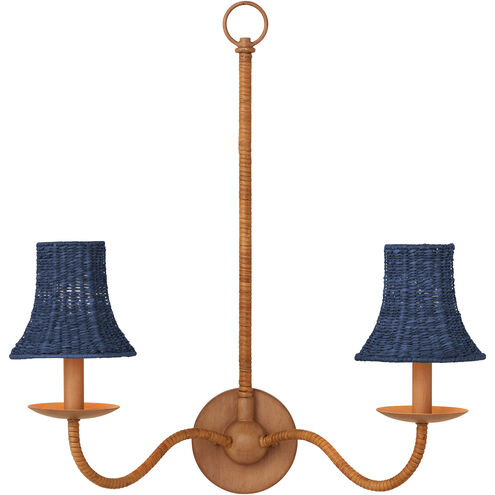Bell Indigo 5.5 inch Chandelier Shade, Suzanne Duin Collection
