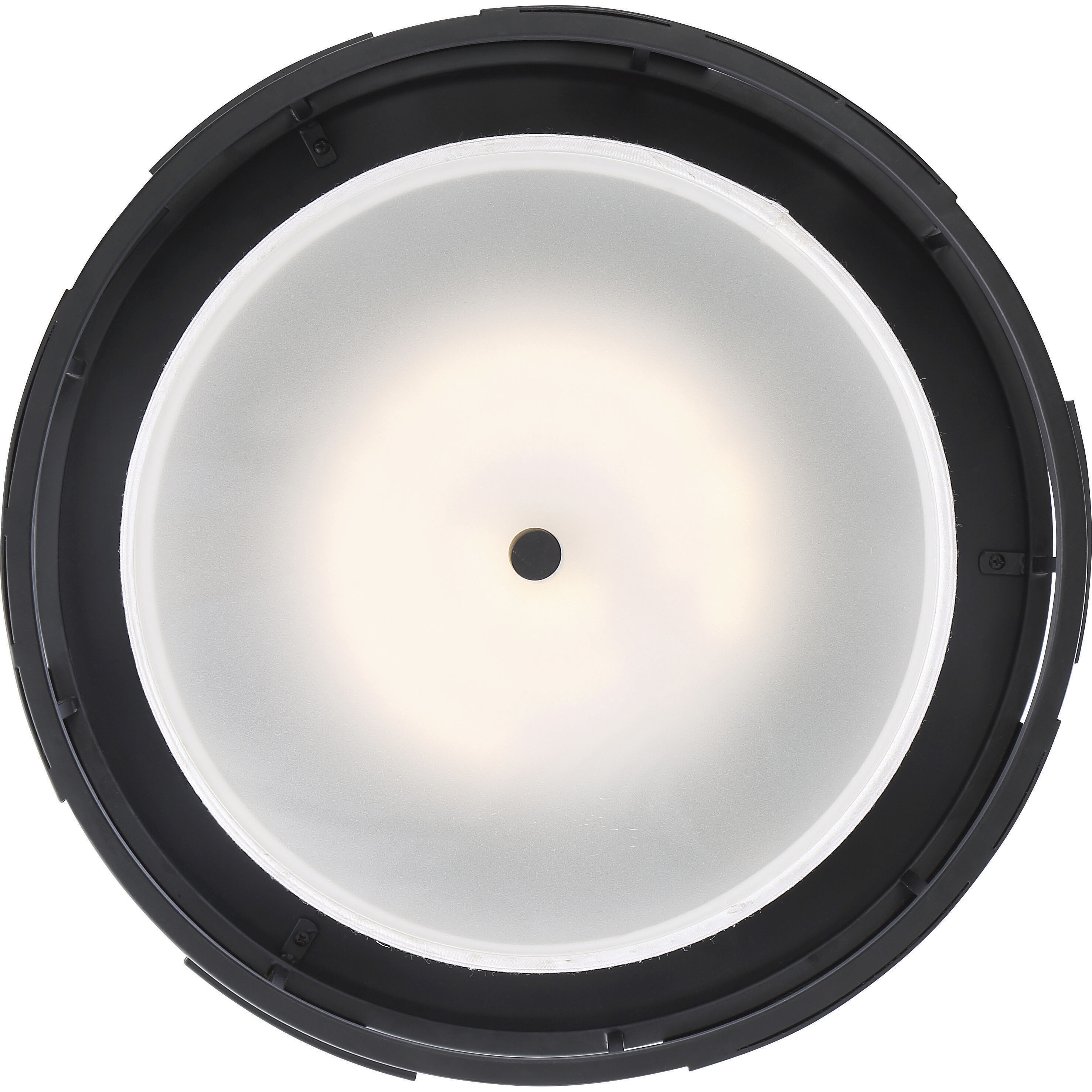 Lansing 3 Light 16 inch Textured Black Flush Mount Ceiling Light