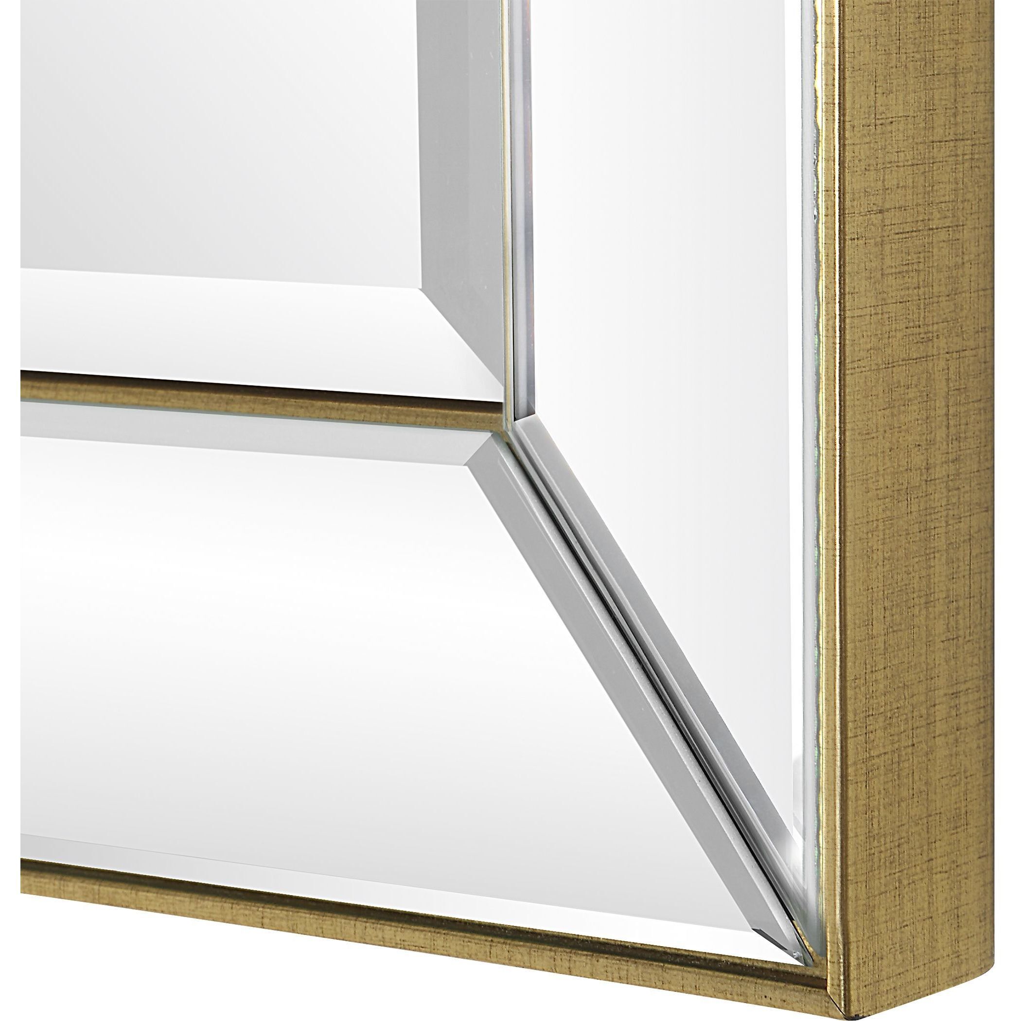 Lytton 28 X 28 inch Gold Mirror