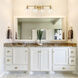 Summer Jazz 4 Light 32 inch Brushed Gold Vanity Light Wall Light