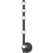 Pearl LED 4.5 inch Dark Matte Black Wall Sconce Wall Light