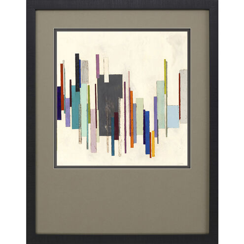 Copenhagen Multi and Beige and Blue and Green Framed Art