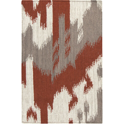 Jewel Tone 36 X 24 inch Cream, Camel, Burnt Orange Rug