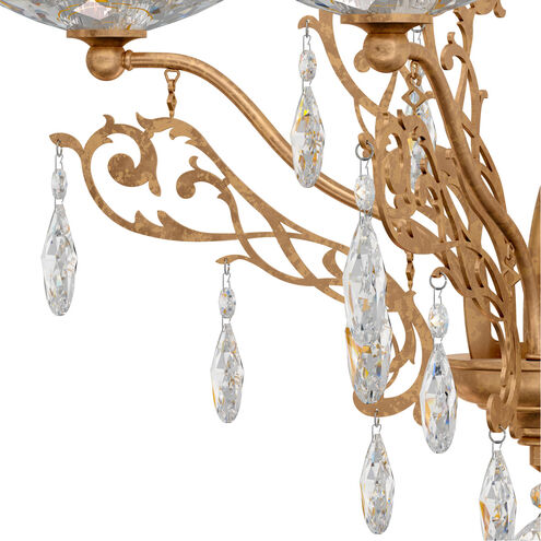 Filigrae 2 Light 9.5 inch French Gold Wall Sconce Wall Light