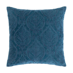 Toulouse 20 X 20 inch Dark Blue/Denim Pillow Cover