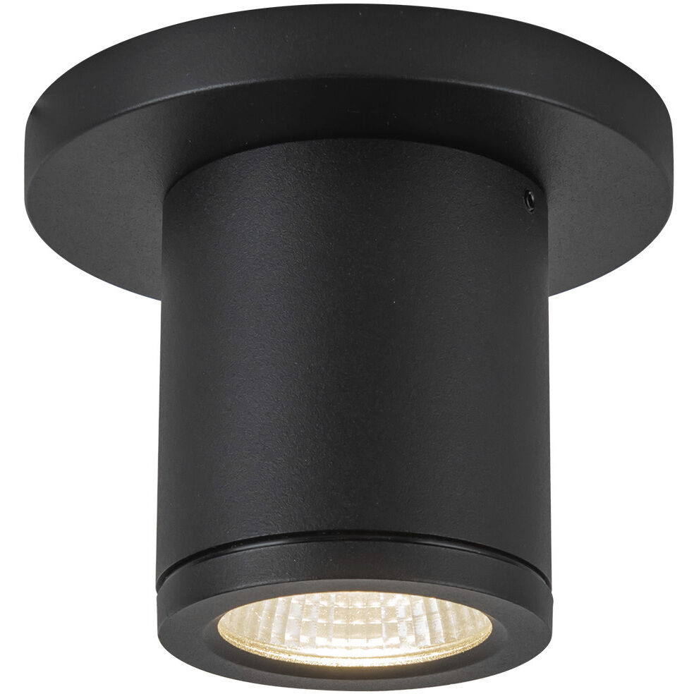 Nordic LED 4.38 inch Black Exterior Ceiling