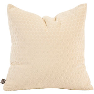 Square 20 inch Deco Sand Pillow, with Down Insert
