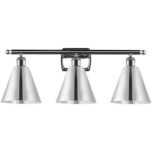 Ballston Cone LED 28 inch Polished Chrome Bath Vanity Light Wall Light