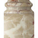 Piccolo 9 inch 25 watt Beige and Pink Mini Table Lamp Portable Light, Jamie Beckwith Collection