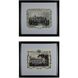 Etchings Antique Cream with Clear and Antique Silver Framed Wall Art