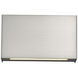 Blok LED 12 inch Satin Nickel Bath Vanity & Wall Light in 3500K, dweLED