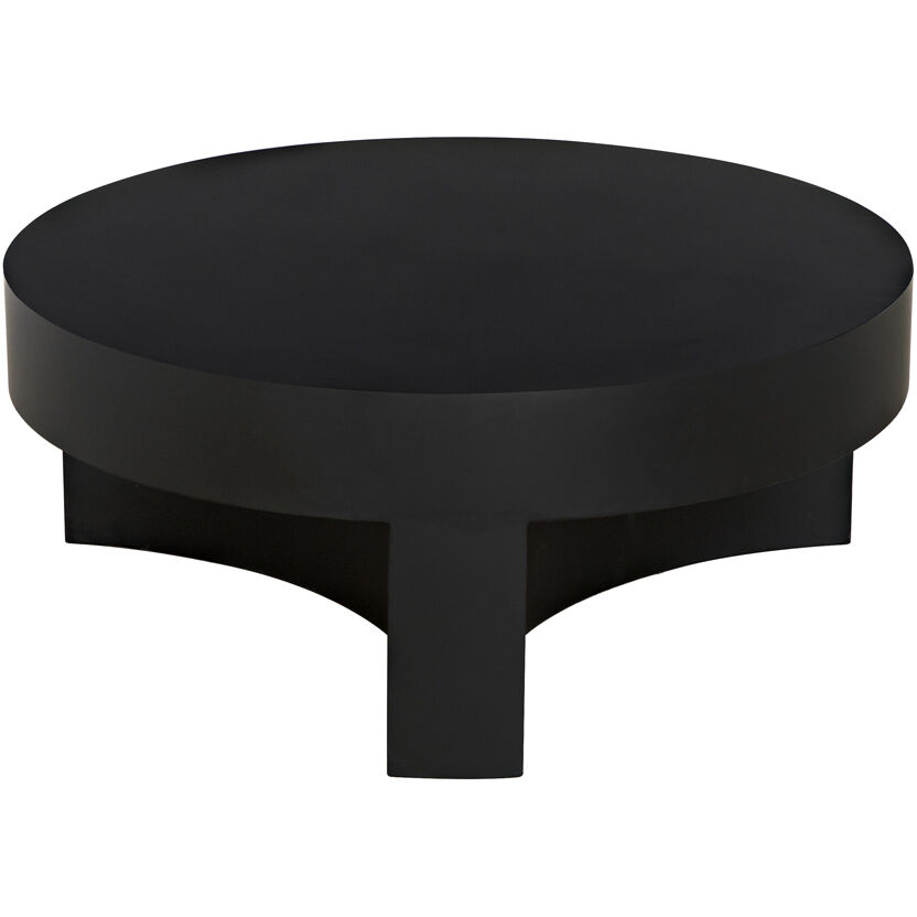 Steward 36 X 36 inch Matte Black Coffee Table, C