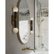 Beatrix 2 Light 5 inch Antique Brass Bath Wall Sconce Wall Light