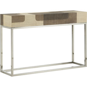 Jacoby 48 inch Brown and White/Cream Console Table