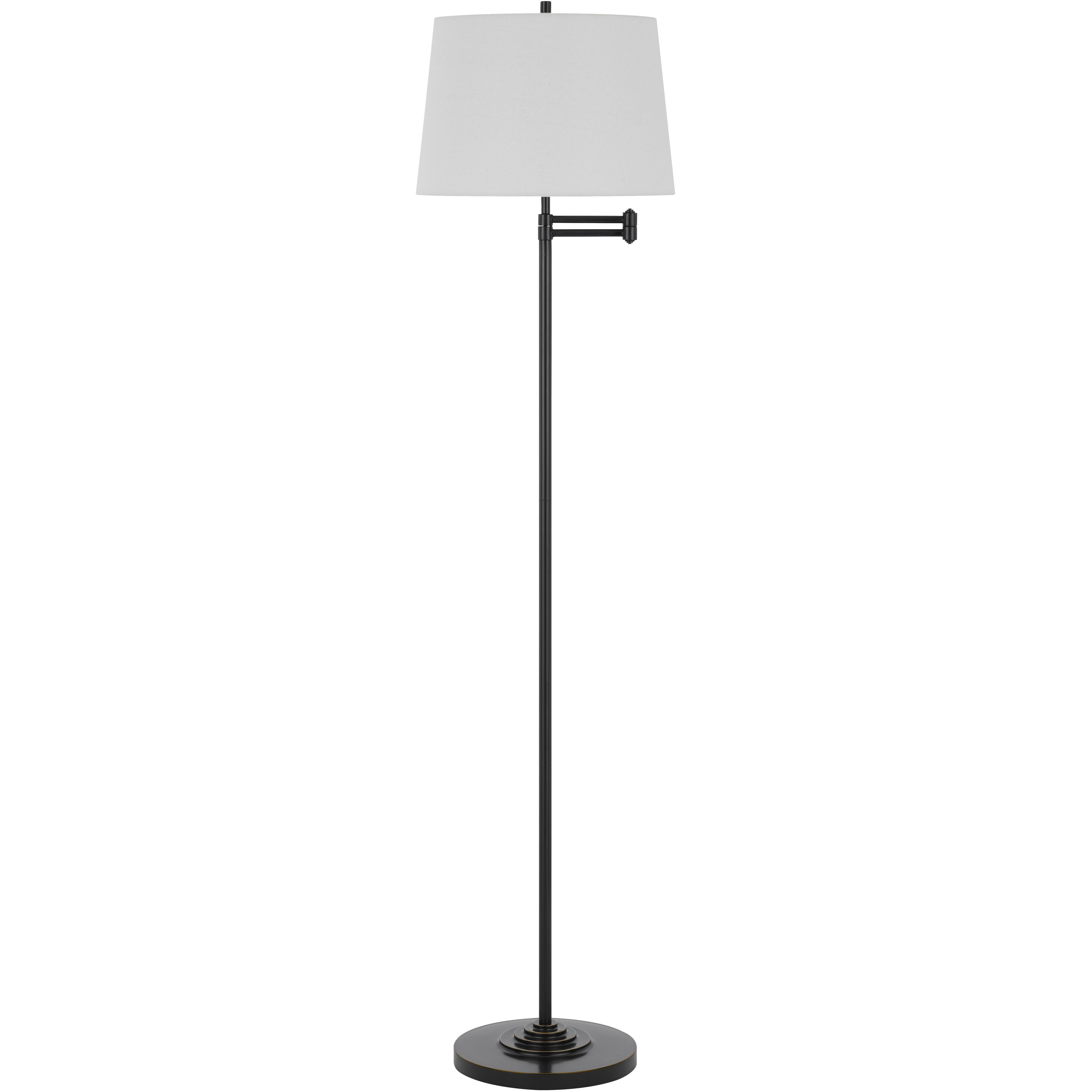 Colton 63 inch 150.00 watt Dark Bronze Floor Lamp Portable Light