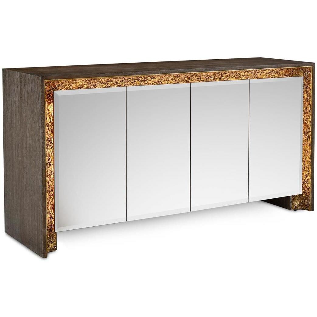 Coloma 72 X 23 inch Lighted Credenza, Four-Door