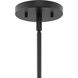 Latham 1 Light 14 inch Matte Black Pendant Ceiling Light