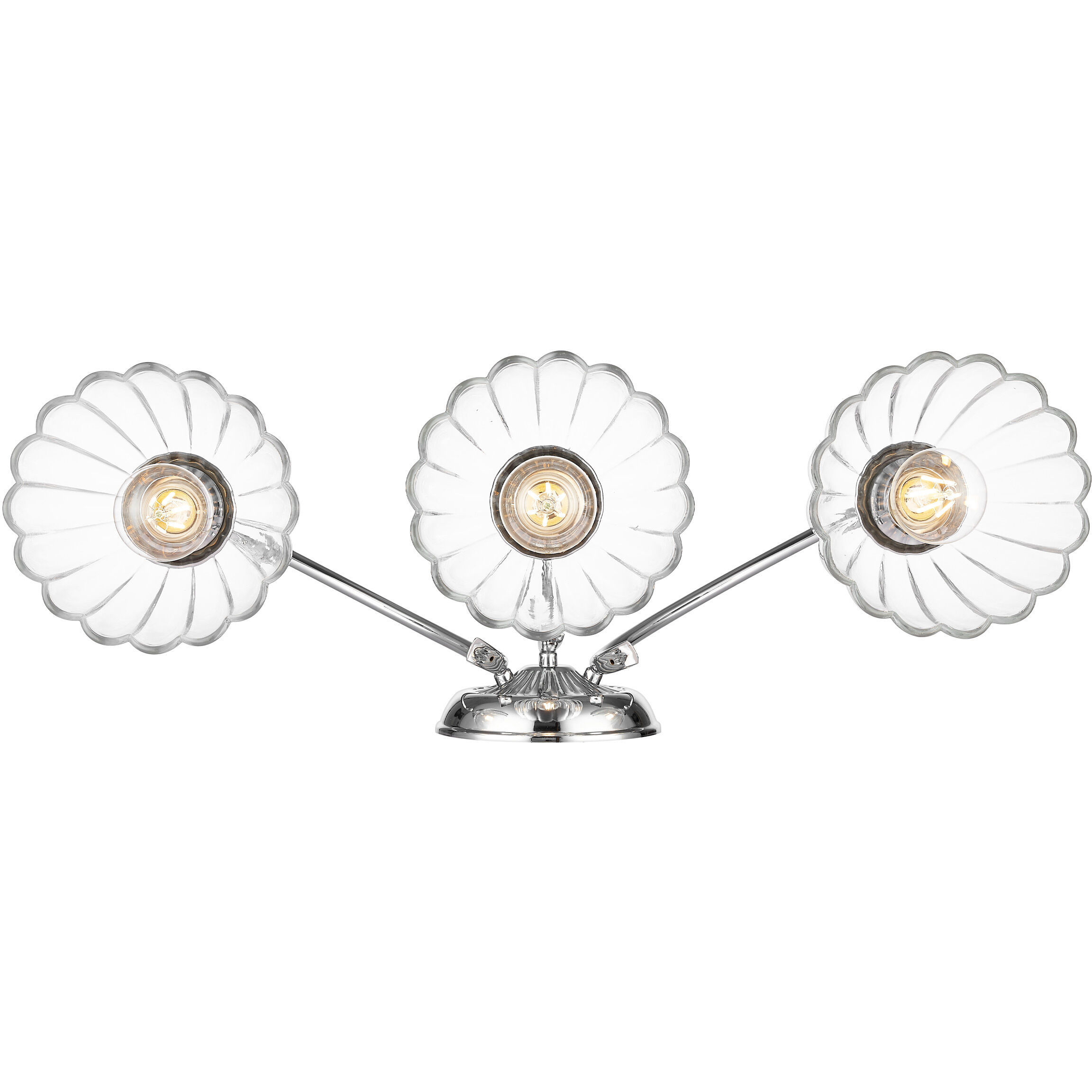 Audra Vanity Wall Light in Chrome