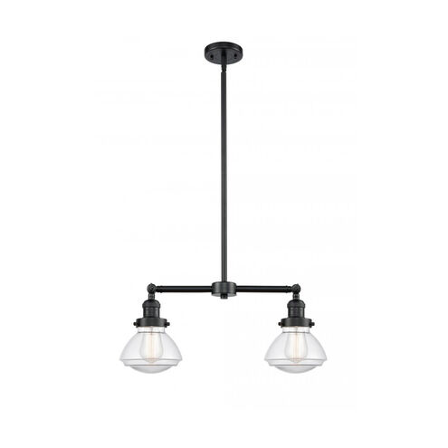 Franklin Restoration Olean LED 22 inch Oil Rubbed Bronze Chandelier Ceiling Light in Clear Glass, Franklin Restoration