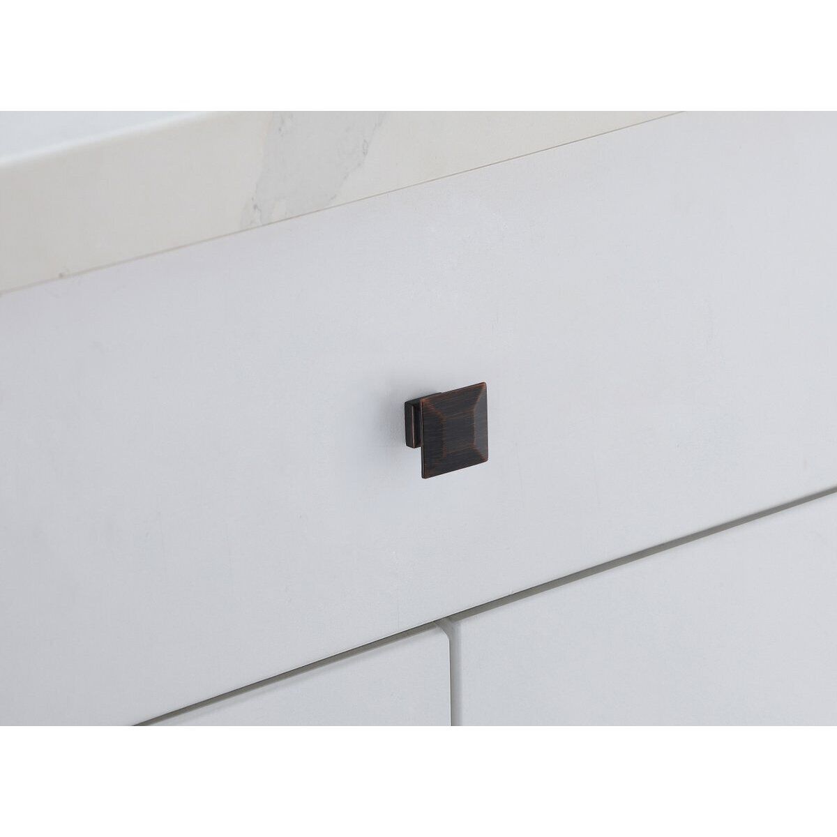 Cecil Oil-Rubbed Bronze Hardware Cabinet Knob, Set of 10