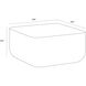 Strut 29.5 X 29.5 inch Black Ombre Outdoor Coffee Table