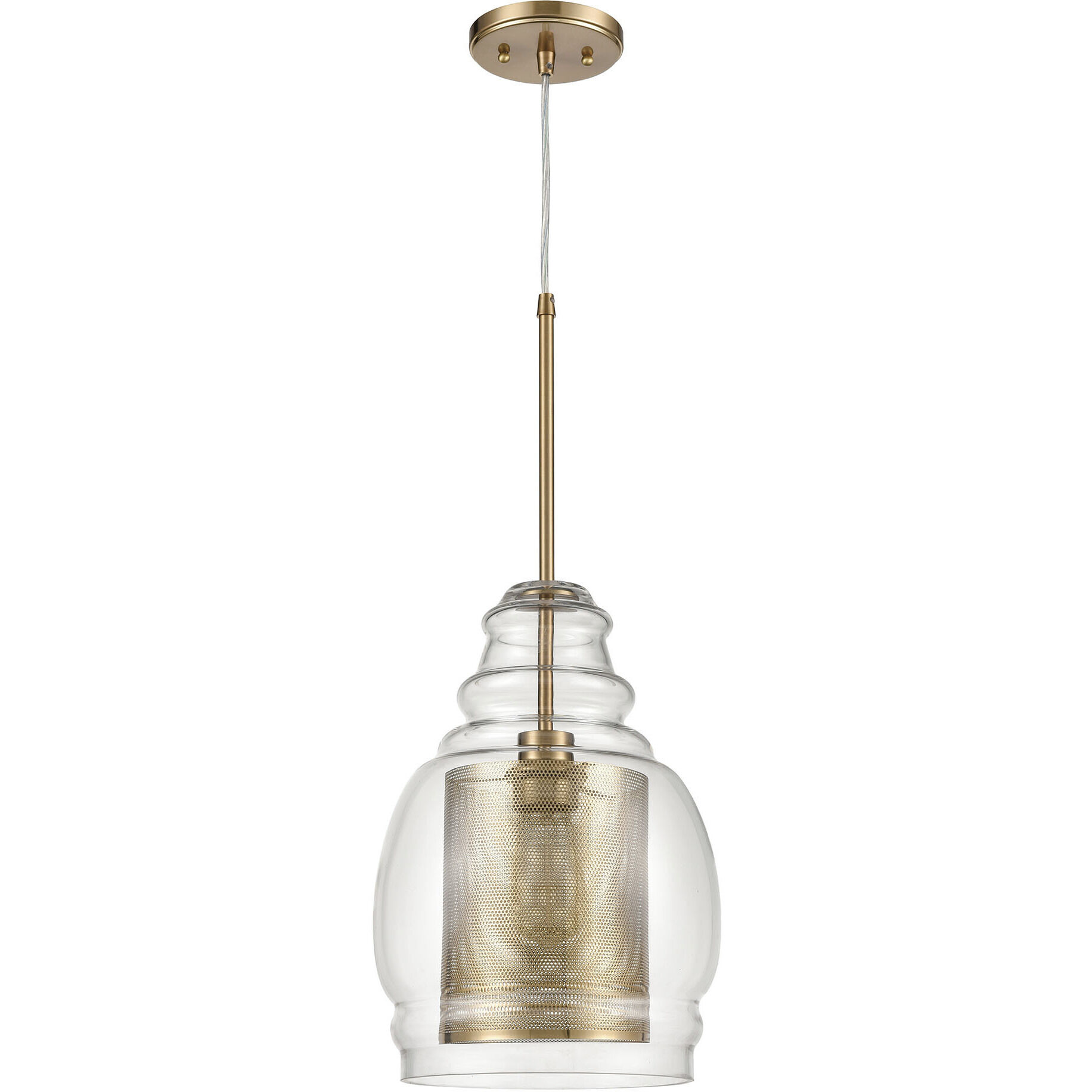 Herndon Pendant Ceiling Light in Antique Gold