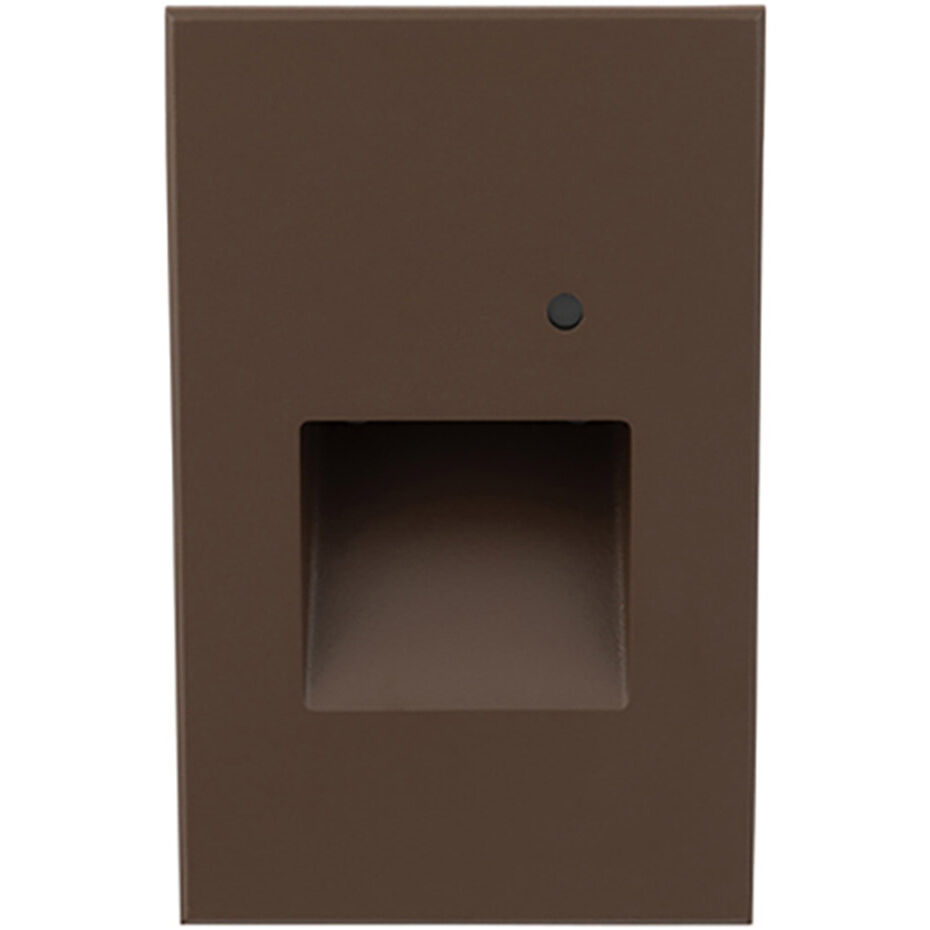 Tyler 120 3.8 watt Bronze Step and Wall Lighting in Amber, WAC Lighting