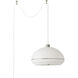 Morelli 1 Light 18 inch Satin Nickel Pendant Swag Kit Ceiling Light