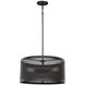 Gereon 3 Light 19 inch Black Pendant Ceiling Light