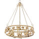 Lowcountry 6 Light Antique White Chandelier Ceiling Light